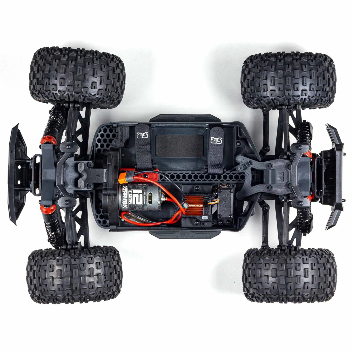 Arrma 1/10 Granite 4X2 Boost Mega 550 Brushed Monster Truck RTR, With Battery & Charger, Orange #ARA4102SV4T1 7 Arrma 1/10 Granite 4X2 Boost Mega 550 Brushed Monster Truck RTR, With Battery & Charger, Orange #ARA4102SV4T1 - Image 7
