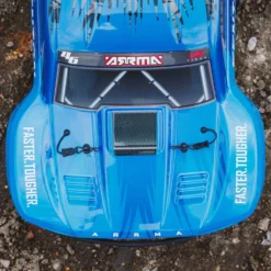 Arrma 1/10 Senton 4X2 Boost Mega 550 Brushed Short Course Truck RTR With Battery & Charger, Blue #ARA4103SV4T2 -Car Airplane Model Shop arrma arrma 1 10 senton 4x2 boost mega 550 brushed 2