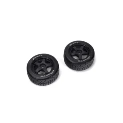 Arrma DBoots Hoons 35/085 2.4 Belted 5-Spoke Pre-Mounted Tires (2) (Silver) W/14mm Hex #ARA550096