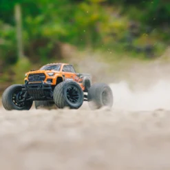 Arrma Granite 4X2 BOOST 1/10 Electric RTR Monster Truck (Orange) W/SLT2 2.4GHz Radio #ARA4102V4T1 -Car Airplane Model Shop arrma arrma granite 4x2 boost 1 10 electric rtr mo 13