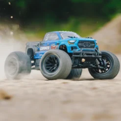 Arrma Granite 4X2 BOOST 1/10 Electric RTR Monster Truck (Blue) W/SLT2 2.4GHz Radio #ARA4102V4T2 -Car Airplane Model Shop arrma arrma granite 4x2 boost 1 10 electric rtr mo 3