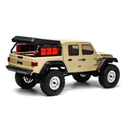 Axial SCX24 Jeep JT Gladiator 1/24 4WD RTR Scale Mini Crawler (Beige) W/2.4GHz Radio #AXI00005T1 -Car Airplane Model Shop axial axial scx24 jeep jt gladiator 1 24 4wd rtr s 2