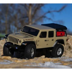 Axial SCX24 Jeep JT Gladiator 1/24 4WD RTR Scale Mini Crawler (Beige) W/2.4GHz Radio #AXI00005T1 -Car Airplane Model Shop axial axial scx24 jeep jt gladiator 1 24 4wd rtr s 4