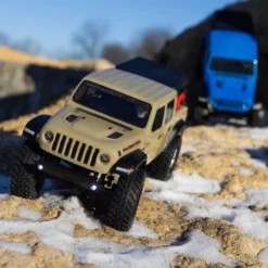 Axial SCX24 Jeep JT Gladiator 1/24 4WD RTR Scale Mini Crawler (Beige) W/2.4GHz Radio #AXI00005T1 -Car Airplane Model Shop axial axial scx24 jeep jt gladiator 1 24 4wd rtr s 5