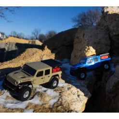 Axial SCX24 Jeep JT Gladiator 1/24 4WD RTR Scale Mini Crawler (Beige) W/2.4GHz Radio #AXI00005T1 -Car Airplane Model Shop axial axial scx24 jeep jt gladiator 1 24 4wd rtr s 6