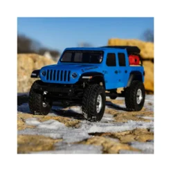 Axial SCX24 Jeep JT Gladiator 1/24 4WD RTR Scale Mini Crawler (Blue) W/2.4GHz Radio #AXI00005T2