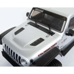 Axial SCX6 Jeep JLU Wrangler 1/6 4WD RTR Electric Rock Crawler (Silver) W/DX3 Radio & Smart ESC #AXI05000T2 -Car Airplane Model Shop axial axial scx6 jeep jlu wrangler 1 6 4wd rtr ele 6