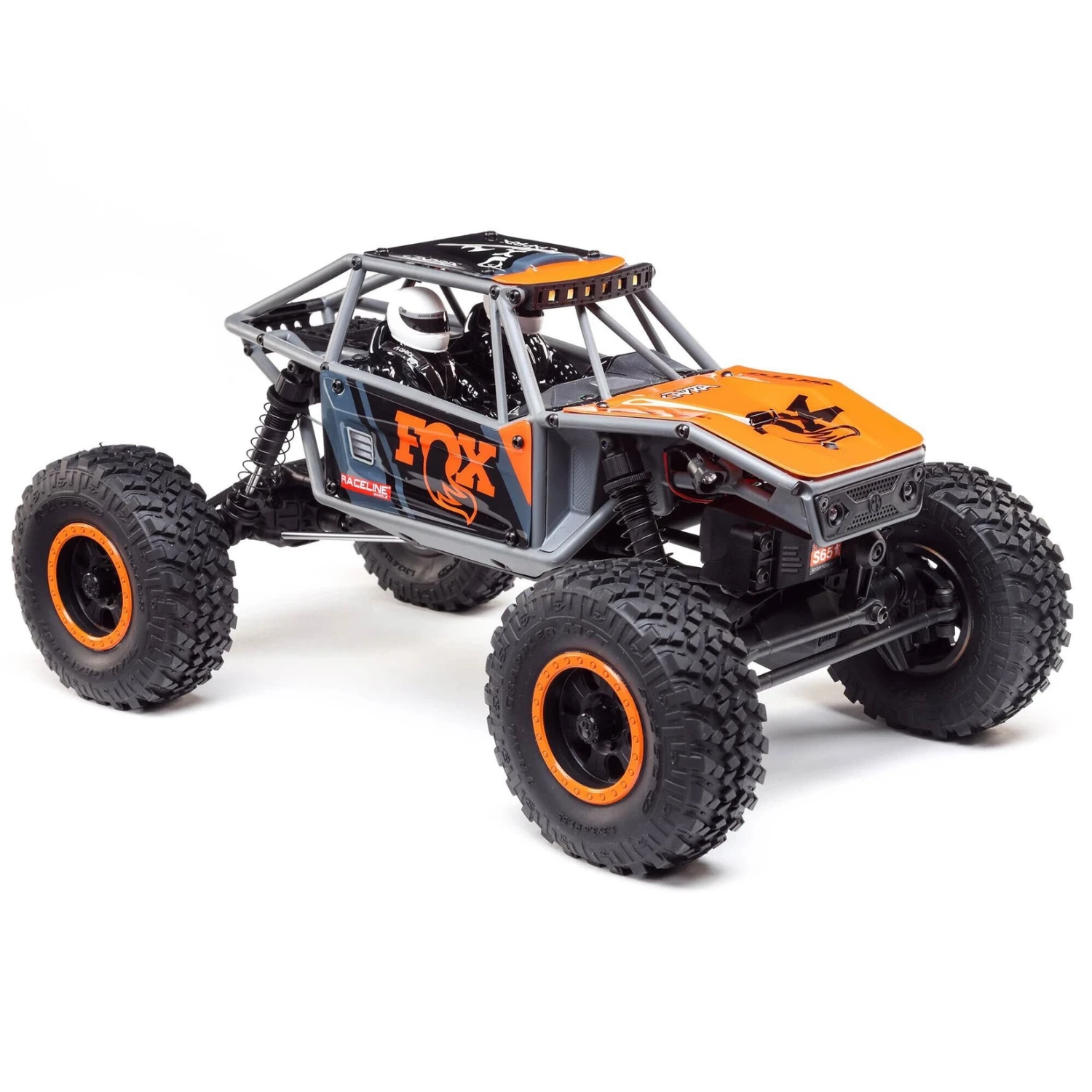 Axial UTB18 Capra 1/18 RTR 4WD Fox Racing Unlimited Trail Buggy (Grey) W/2.4GHz Radio, Battery & Charger #AXI01002T2 2 Axial UTB18 Capra 1/18 RTR 4WD Fox Racing Unlimited Trail Buggy (Grey) W/2.4GHz Radio, Battery & Charger #AXI01002T2 - Image 2