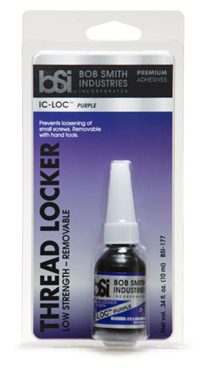 BSI177 Bob Smith Industries IC-LOC Purple Threadlocker 1/3oz 1 BSI177 Bob Smith Industries IC-LOC Purple Threadlocker 1/3oz