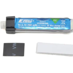 E-flite 1S LiPo Battery 45C (3.7V/200mAh) #EFLB2001S45