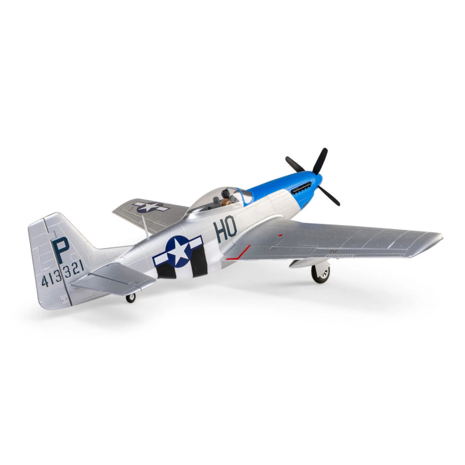 E-flite P-51D Mustang "Cripes A'Mighty 3rd" Bind-N-Fly Basic Electric Airplane W/Smart ESC, AS3X & SAFE (1200mm) #EFL089500 2 E-flite P-51D Mustang "Cripes A'Mighty 3rd" Bind-N-Fly Basic Electric Airplane W/Smart ESC, AS3X & SAFE (1200mm) #EFL089500 - Image 2