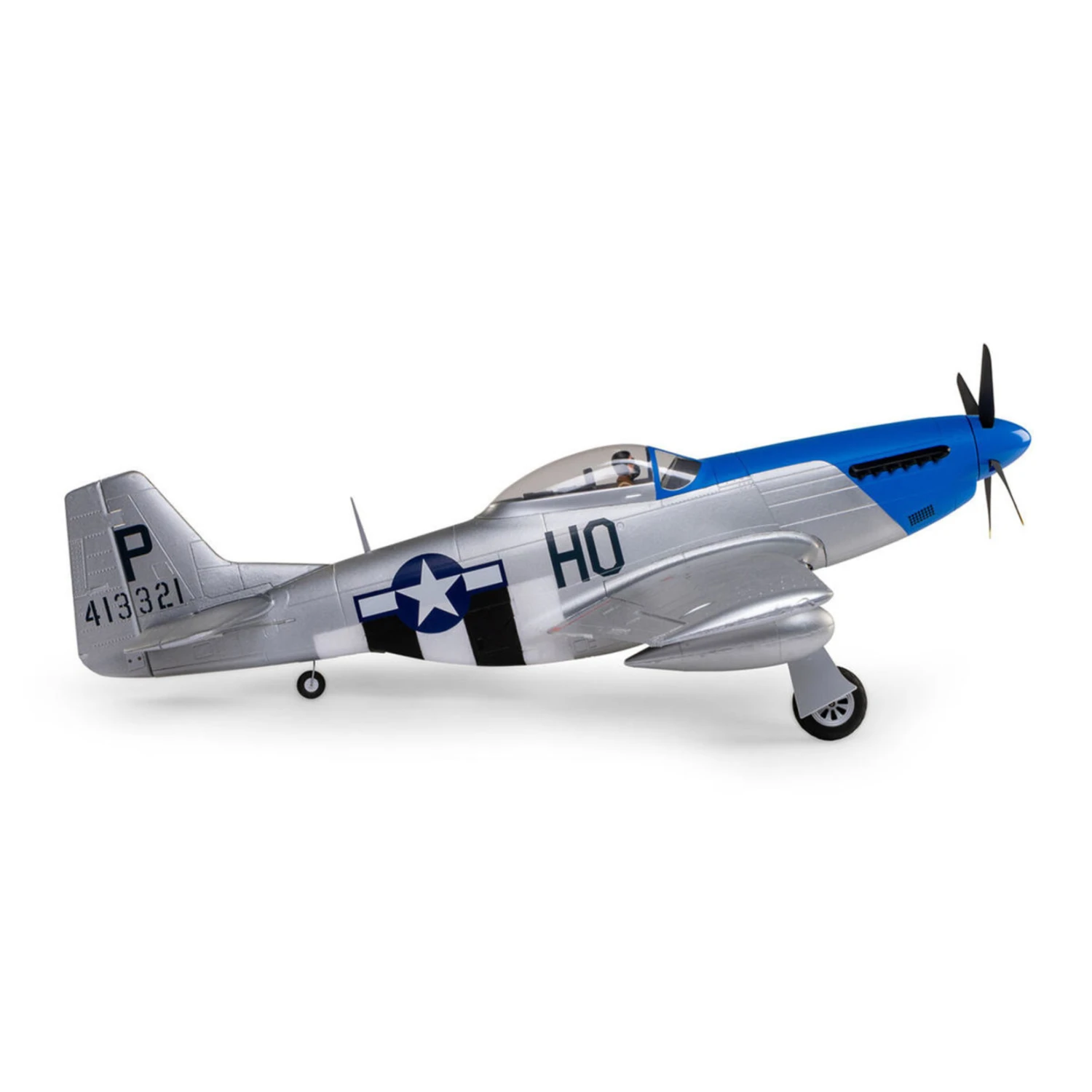 E-flite P-51D Mustang "Cripes A'Mighty 3rd" Bind-N-Fly Basic Electric Airplane W/Smart ESC, AS3X & SAFE (1200mm) #EFL089500 7 E-flite P-51D Mustang "Cripes A'Mighty 3rd" Bind-N-Fly Basic Electric Airplane W/Smart ESC, AS3X & SAFE (1200mm) #EFL089500 - Image 7