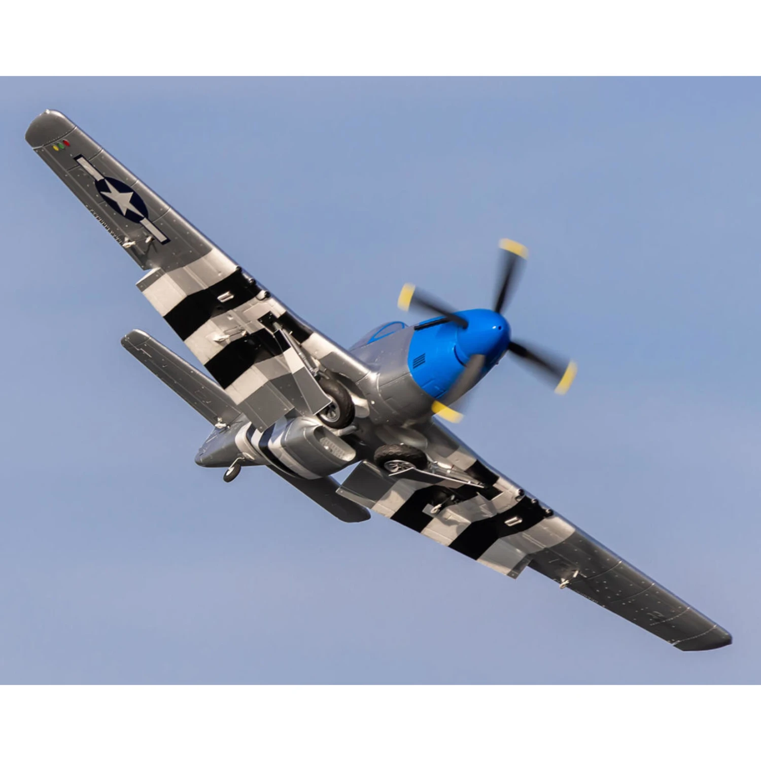 E-flite P-51D Mustang "Cripes A'Mighty 3rd" Bind-N-Fly Basic Electric Airplane W/Smart ESC, AS3X & SAFE (1200mm) #EFL089500 8 E-flite P-51D Mustang "Cripes A'Mighty 3rd" Bind-N-Fly Basic Electric Airplane W/Smart ESC, AS3X & SAFE (1200mm) #EFL089500 - Image 8