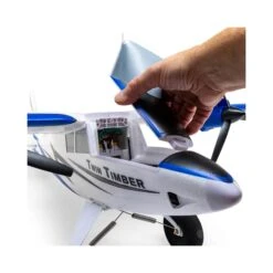 E-flite Twin Timber 1.6m BNF Basic Electric Airplane W/AS3X & Safe Select #EFL23850 -Car Airplane Model Shop e flite e flite twin timber 16m bnf basic electric 3