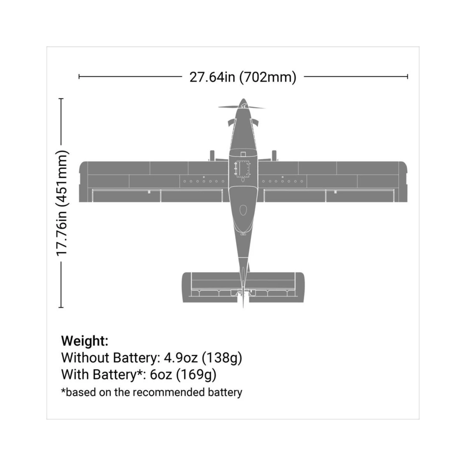 E-flite UMX Air Tractor BNF Basic Electric Airplane (702mm) W/AS3X & SAFE #EFLU16450 10 E-flite UMX Air Tractor BNF Basic Electric Airplane (702mm) W/AS3X & SAFE #EFLU16450 - Image 10