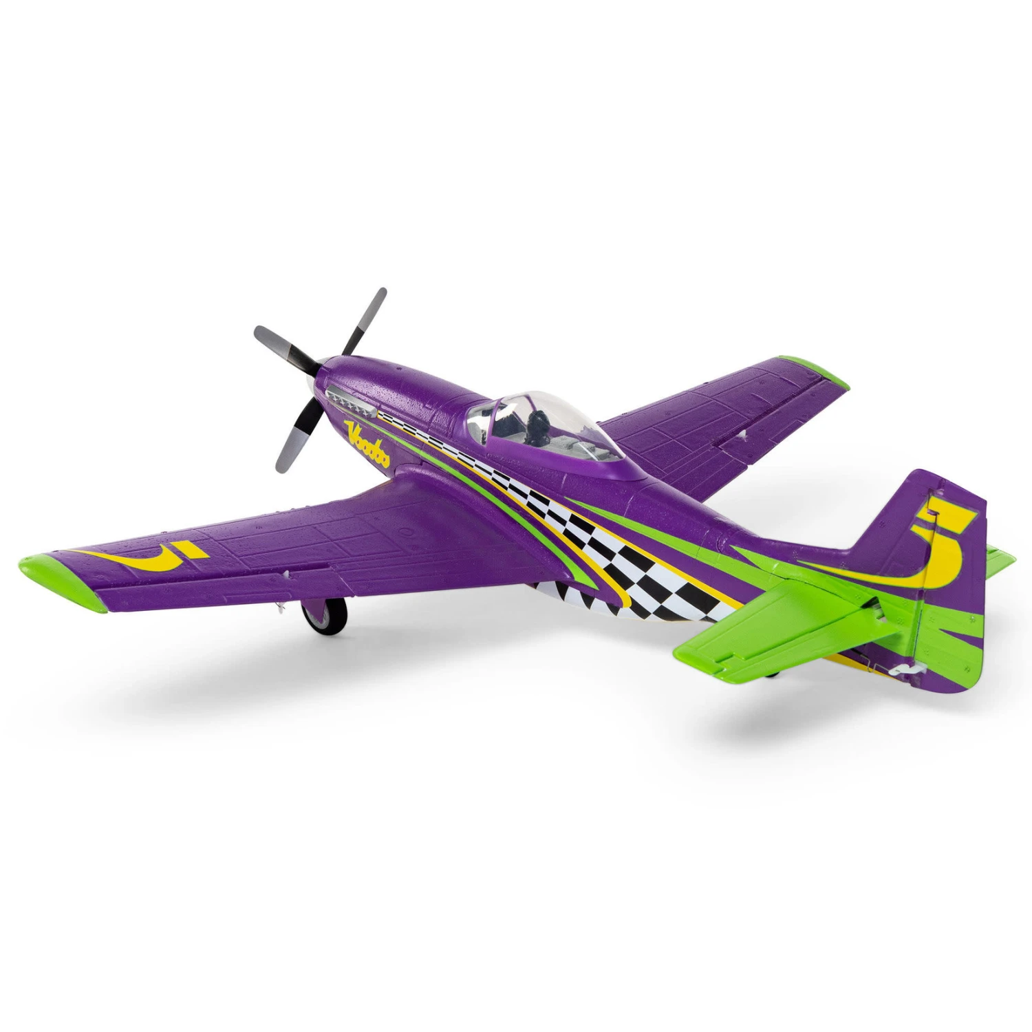 E-flite UMX P-51D Voodoo BNF Basic Electric Airplane (493mm) W/AS3X & SAFE Select #EFLU4350 9 E-flite UMX P-51D Voodoo BNF Basic Electric Airplane (493mm) W/AS3X & SAFE Select #EFLU4350 - Image 9