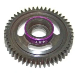Hot Racing Hot Racing - Steel Spur Gear, 48 Tooth, Purple, For Traxxas 1/16 Scale #SVXS848
