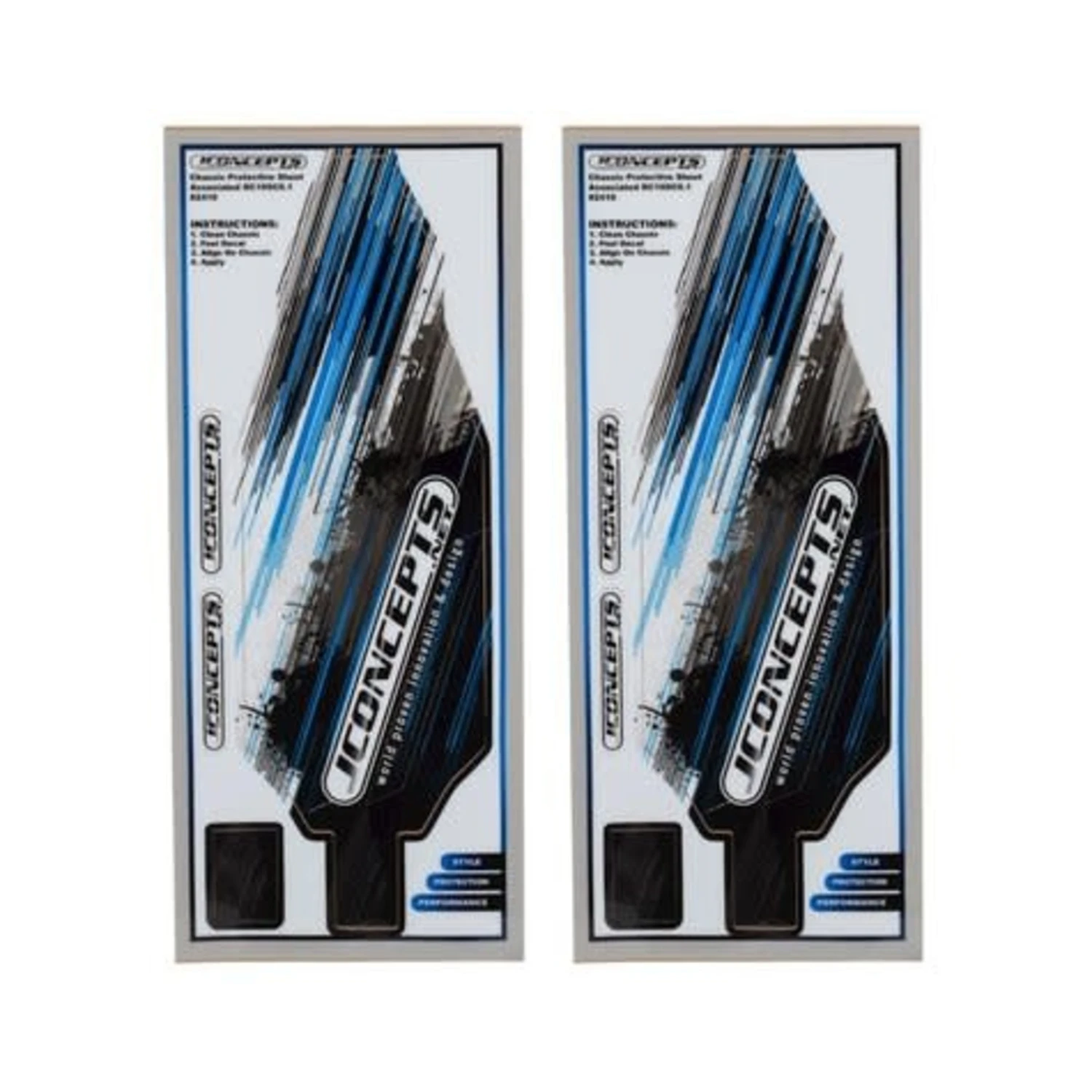 JConcepts Team Associated SC6.1 Precut Chassis Protective Sheet # 2418 1 JConcepts Team Associated SC6.1 Precut Chassis Protective Sheet # 2418