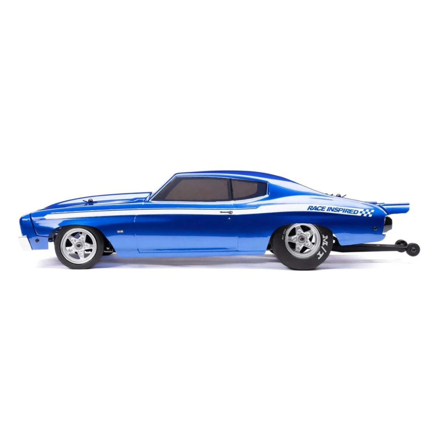 Losi 1/16 1970 Chevelle 2WD RTR Mini No Prep Drag Car (Blue) W/2.4GHz Radio, Battery & Charger #LOS01023T1 2 Losi 1/16 1970 Chevelle 2WD RTR Mini No Prep Drag Car (Blue) W/2.4GHz Radio, Battery & Charger #LOS01023T1 - Image 2