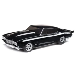 Losi 1/16 1970 Chevelle 2WD RTR Mini No Prep Drag Car (Black) W/2.4GHz Radio, Battery & Charger #LOS01023T2