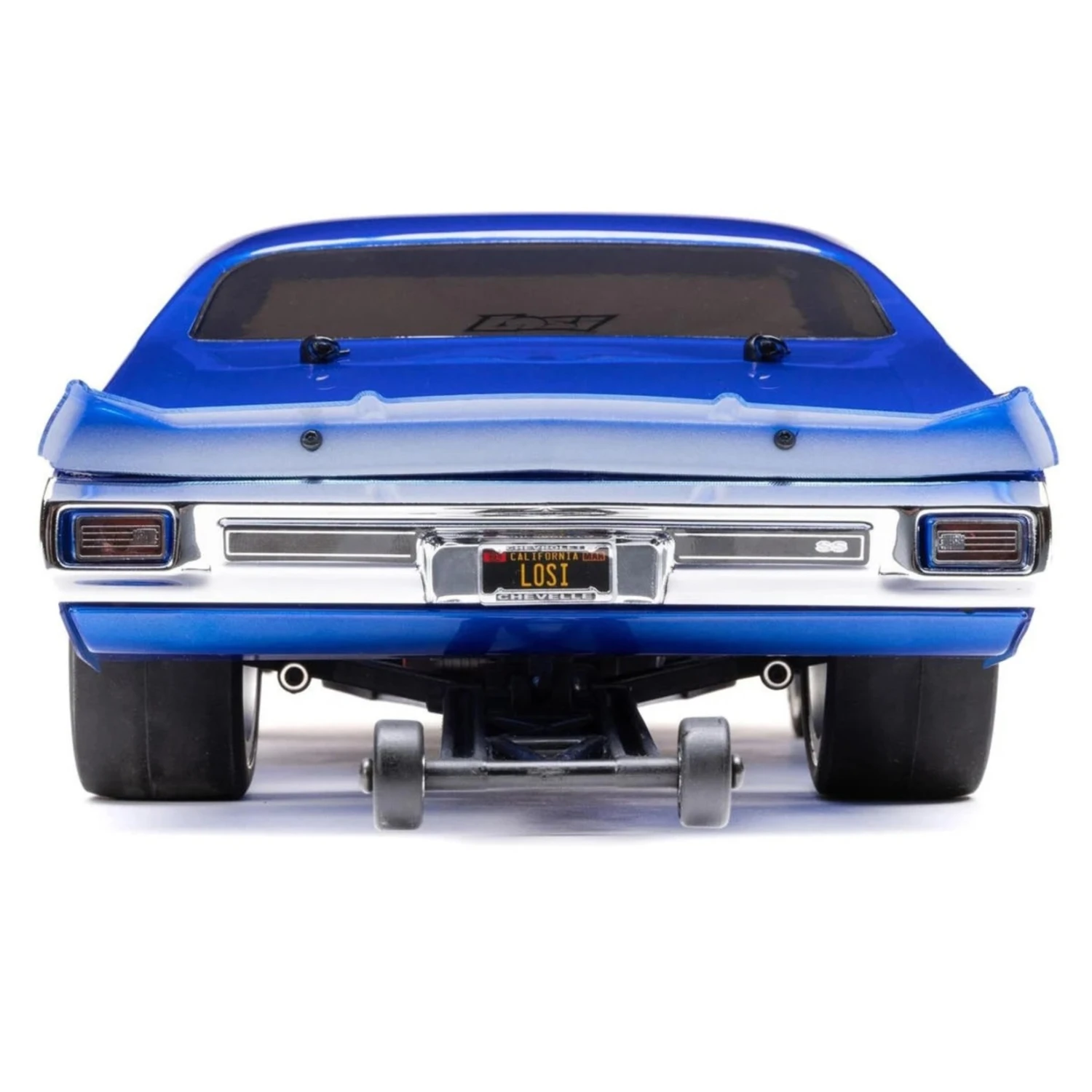 Losi 1/16 1970 Chevelle 2WD RTR Mini No Prep Drag Car (Blue) W/2.4GHz Radio, Battery & Charger #LOS01023T1 5 Losi 1/16 1970 Chevelle 2WD RTR Mini No Prep Drag Car (Blue) W/2.4GHz Radio, Battery & Charger #LOS01023T1 - Image 5