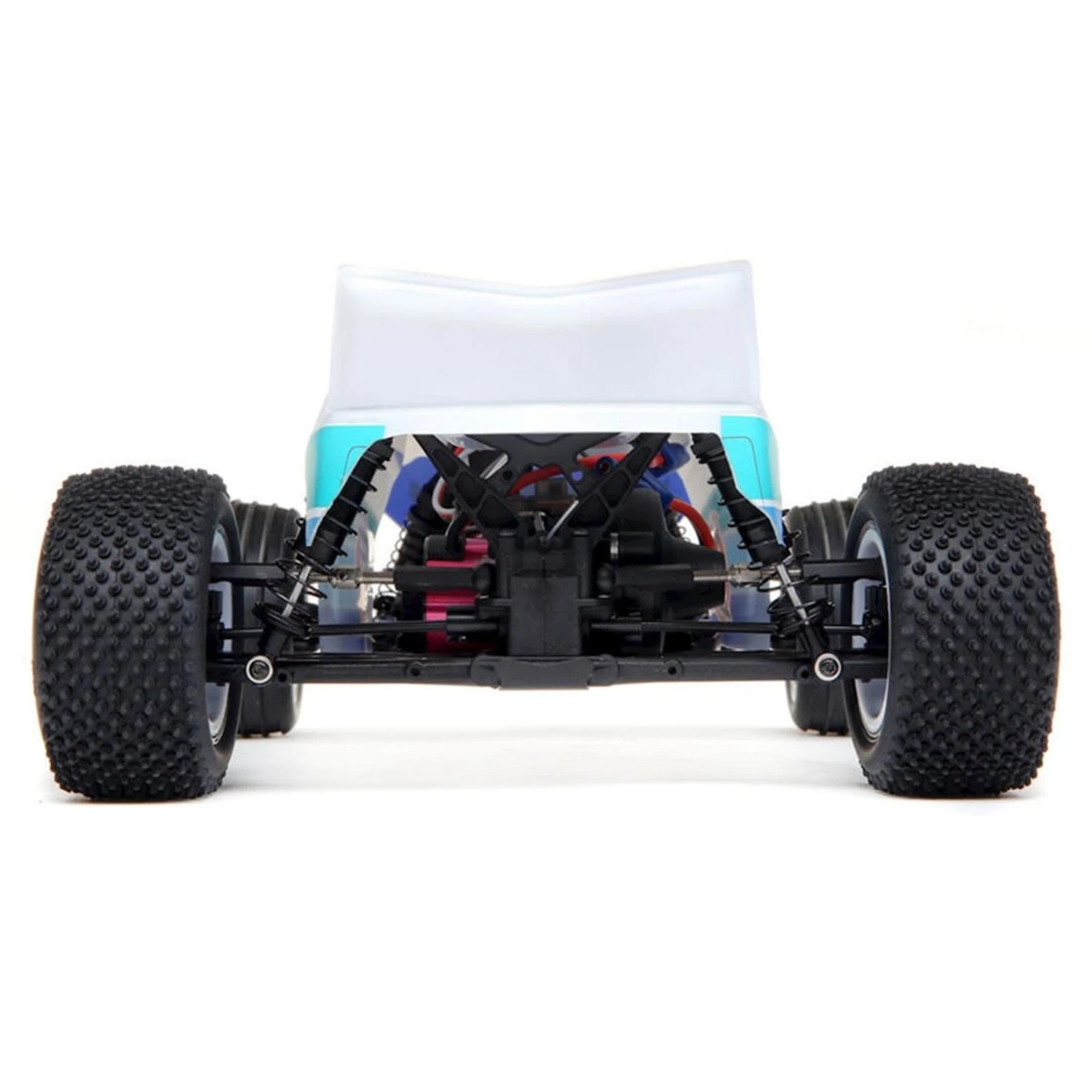 Losi Mini-T 2.0 1/18 RTR 2WD Brushless Stadium Truck (Blue) W/2.4GHz Radio, Battery & Charger #LOS01019T2 3 Losi Mini-T 2.0 1/18 RTR 2WD Brushless Stadium Truck (Blue) W/2.4GHz Radio, Battery & Charger #LOS01019T2 - Image 3