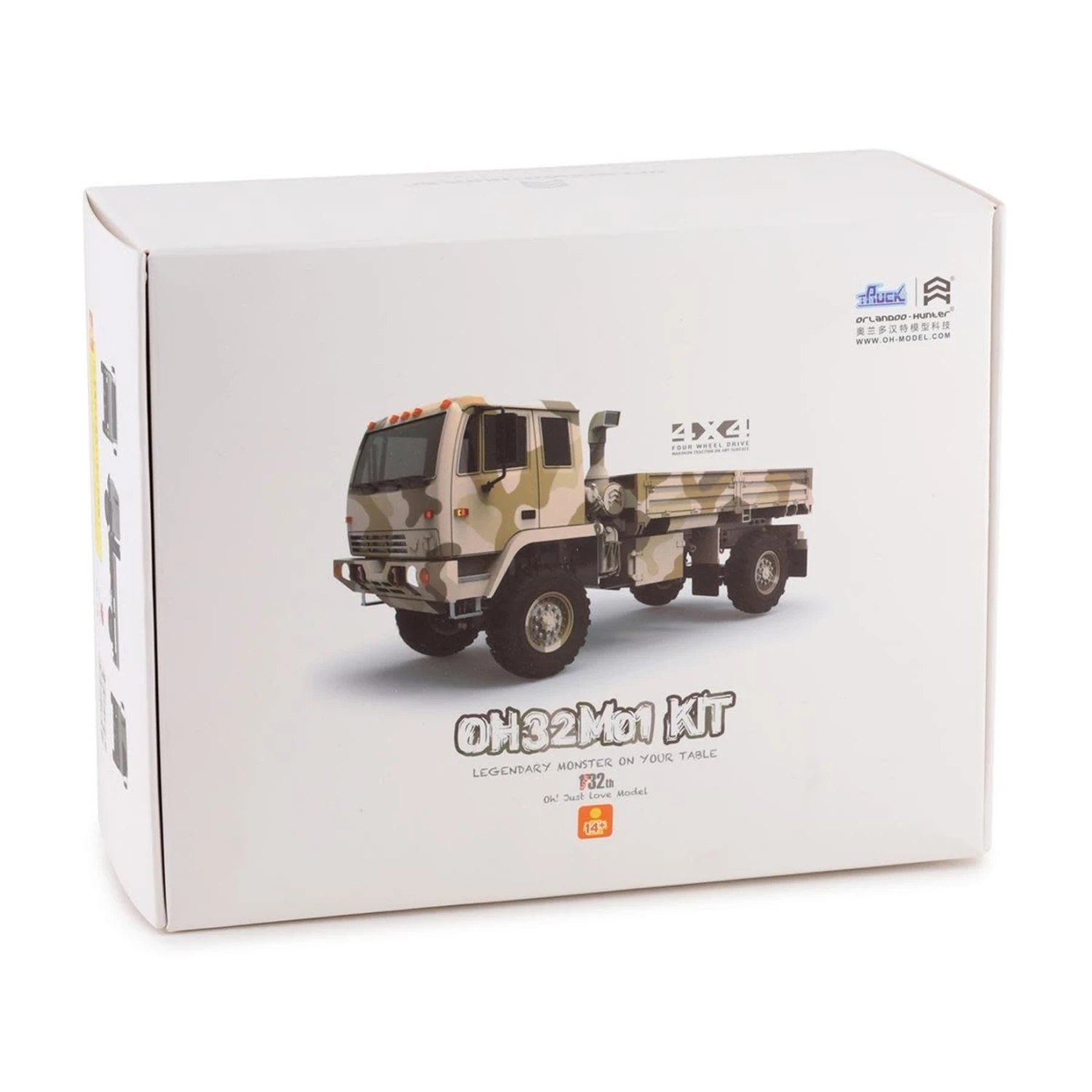 Orlandoo Hunter 1/32 Micro Scale Military Truck Kit #OH32M01 6 Orlandoo Hunter 1/32 Micro Scale Military Truck Kit #OH32M01 - Image 6