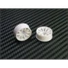 PN Racing Mini-Z 2WD Machine Cut 10-Spoke Front Wheel F1 White #210WF1