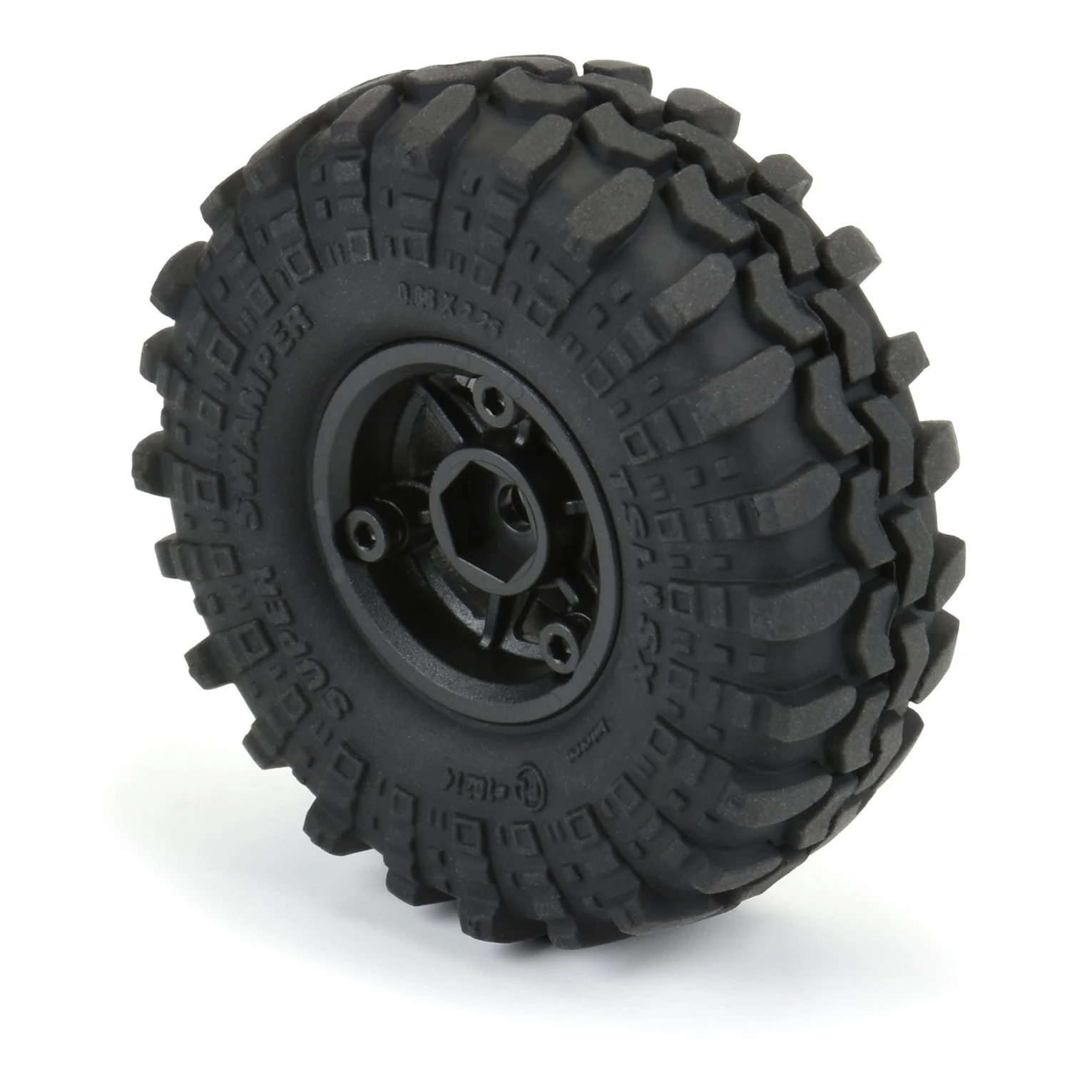 Pro-Line 1/24 Interco Super Swamper F/R 1.0" Tires MTD 7mm Black Holcomb (4) #10214-10 3 Pro-Line 1/24 Interco Super Swamper F/R 1.0" Tires MTD 7mm Black Holcomb (4) #10214-10 - Image 3