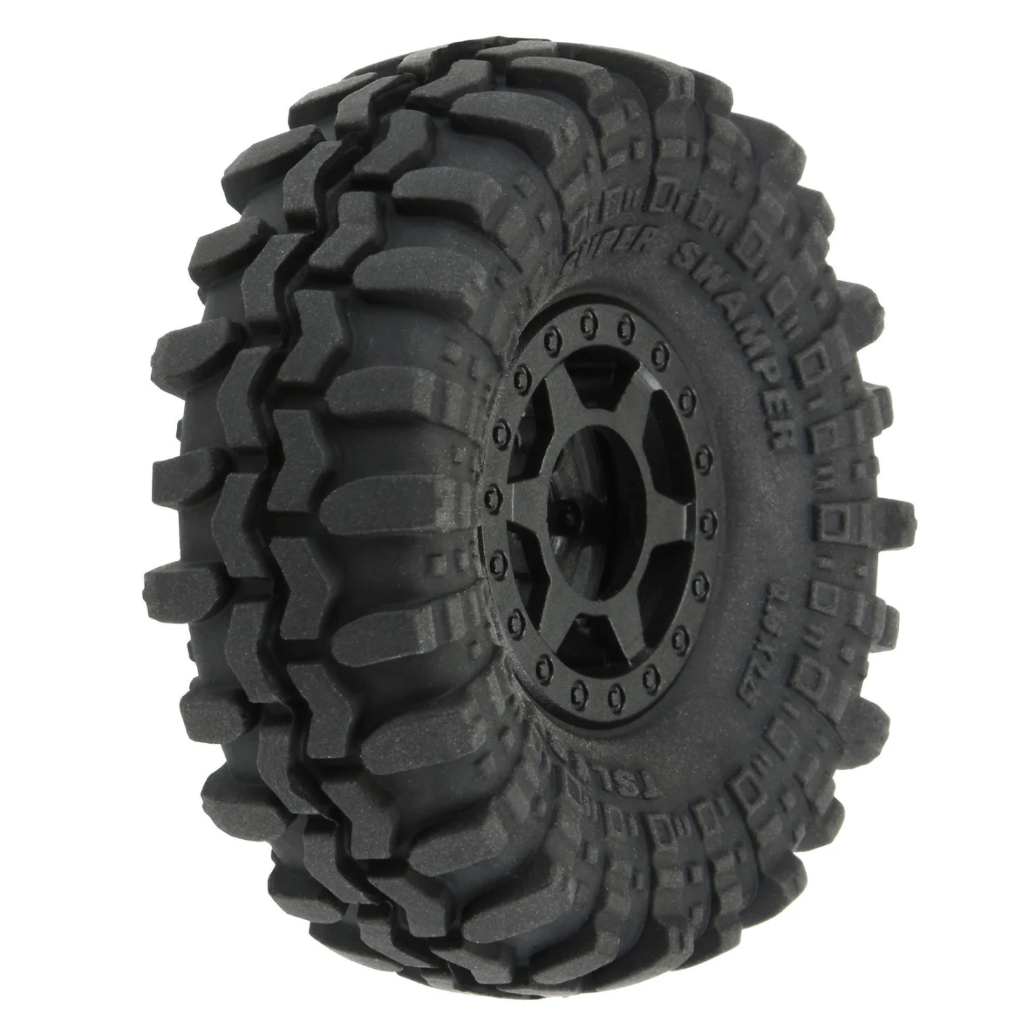 Pro-Line 1/24 Interco Super Swamper F/R 1.0" Tires MTD 7mm Black Holcomb (4) #10214-10 1 Pro-Line 1/24 Interco Super Swamper F/R 1.0" Tires MTD 7mm Black Holcomb (4) #10214-10