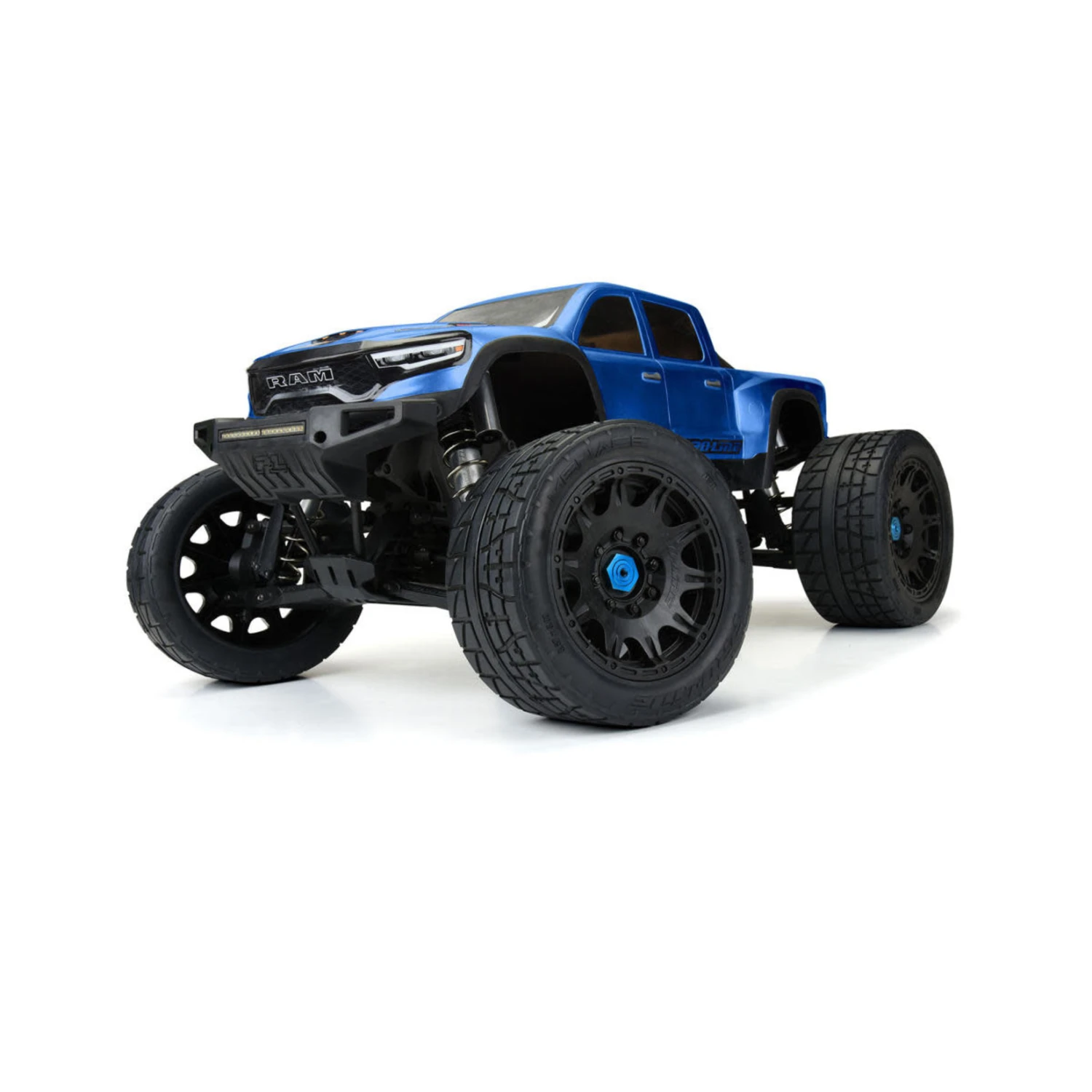 Pro-Line 1/6 Menace HP Belted Pre-Mounted 8S Monster Truck Tire (Black) (2) (G8) W/24mm Hex #10205-10 5 Pro-Line 1/6 Menace HP Belted Pre-Mounted 8S Monster Truck Tire (Black) (2) (G8) W/24mm Hex #10205-10 - Image 5