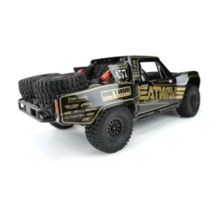 Pro-Line 1967 Ford F-100 Heatwave Edition Pre-Painted & Pre-Cut Body (Black) (Unlimited Desert Racer) #3547-18 -Car Airplane Model Shop pro line pro line 1967 ford f 100 heatwave edition 4