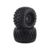 Pro-Line Badlands MX38 3.8" Tire W/Raid 8x32 Wheels (Black) (2) (M2) W/Removable Hex #10127-10