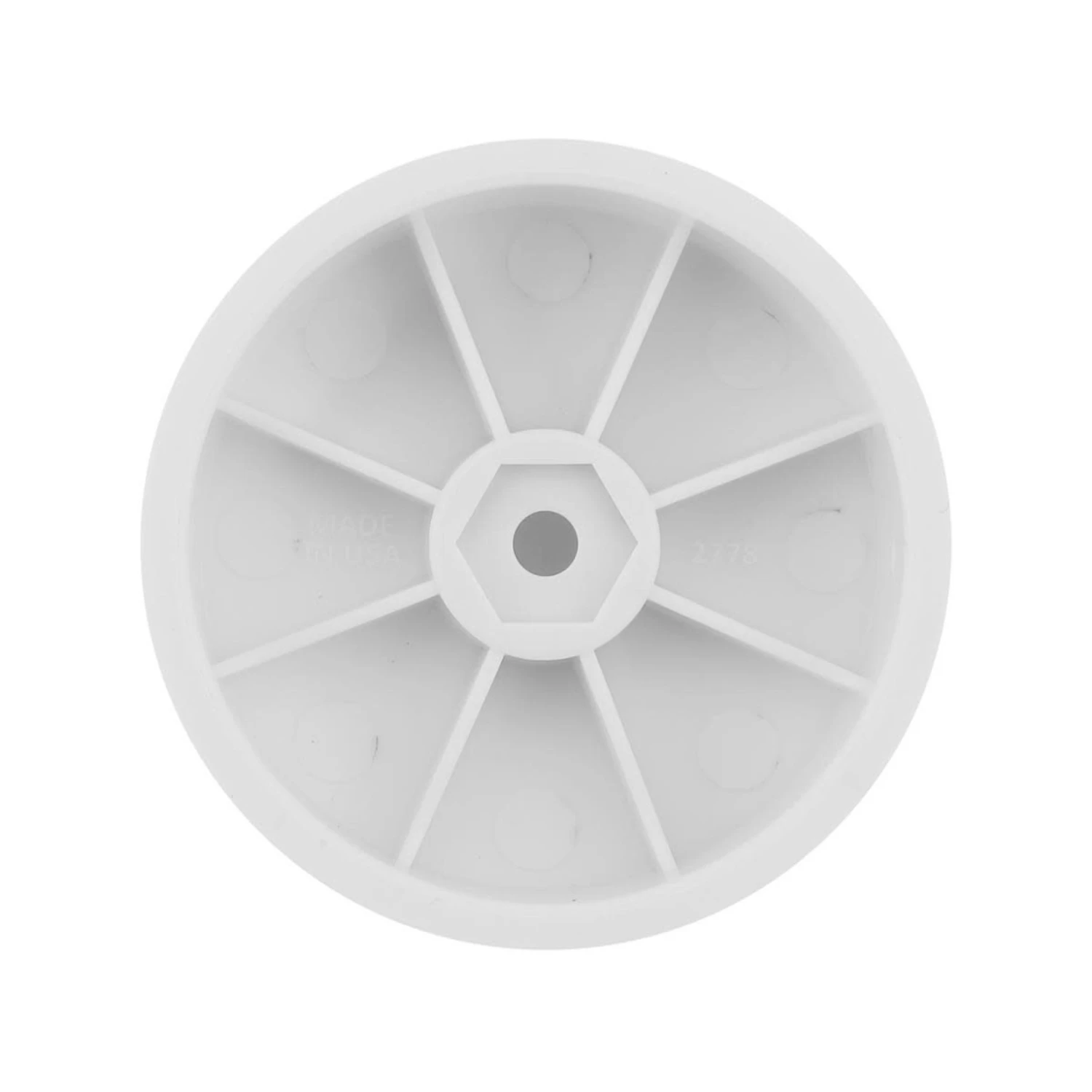 Pro-Line Narrow Velocity 2.2" Front Carpet Wheels (2) (B6/RB6) (White) #2778-04 2 Pro-Line Narrow Velocity 2.2" Front Carpet Wheels (2) (B6/RB6) (White) #2778-04 - Image 2