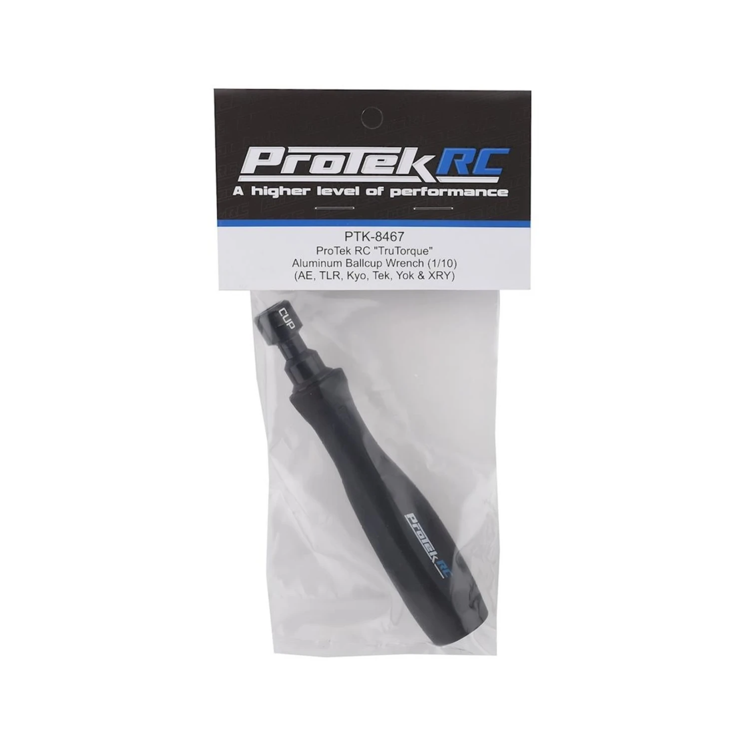 ProTek RC "TruTorque" 1/10 Scale Off-Road Ballcup Wrench (Associated, TLR, Kyosho, Tekno, Yokomo & XRAY) #PTK-8467 2 ProTek RC "TruTorque" 1/10 Scale Off-Road Ballcup Wrench (Associated, TLR, Kyosho, Tekno, Yokomo & XRAY) #PTK-8467 - Image 2