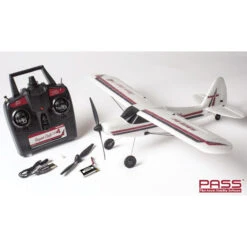 Rage RC Super Cub MX4 Micro EP 4-Channel RTF Airplane With PASS System #RGRA1114 -Car Airplane Model Shop rage rc rage rc super cub mx4 micro ep 4 channel r 4