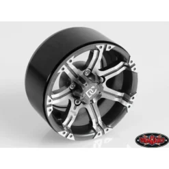 RC4WD DICK CEPEK GUN METAL 7 1.9" INTERNAL BEADLOCK WHEELS #Z-W0027