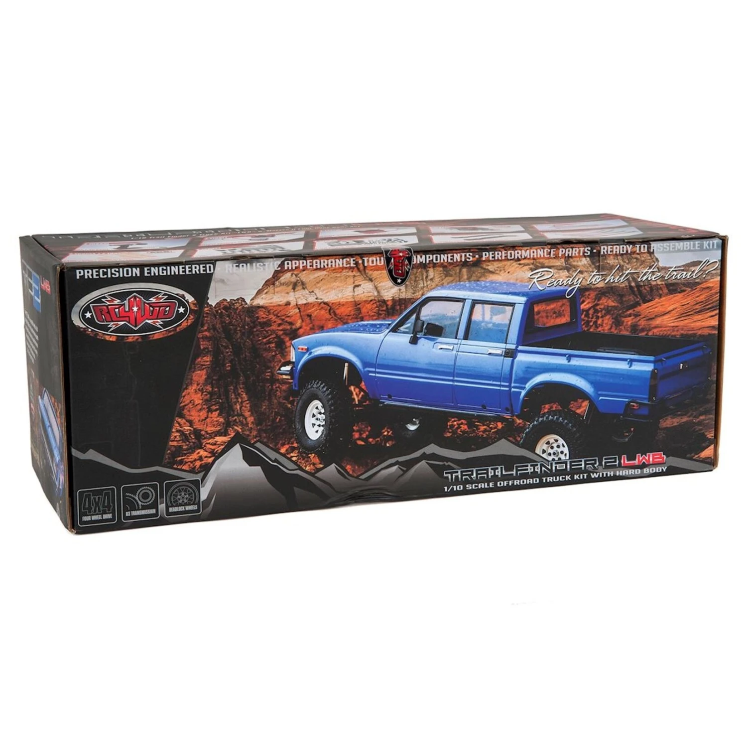 RC4WD Trail Finder 2 “LWB” Scale Truck Kit W/Mojave II 4-Door Body #Z-K0058 3 RC4WD Trail Finder 2 “LWB” Scale Truck Kit W/Mojave II 4-Door Body #Z-K0058 - Image 3