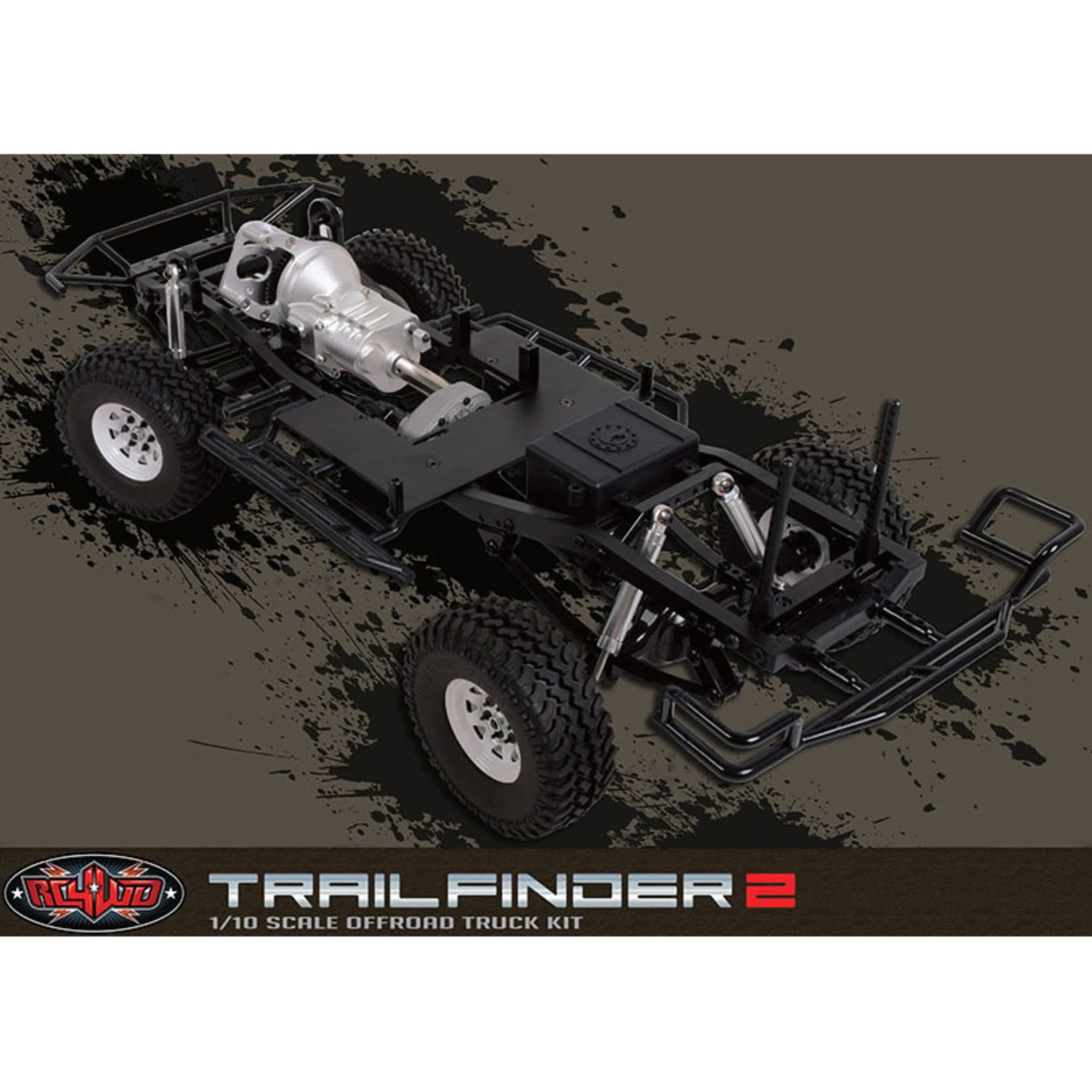 RC4WD TRAIL FINDER 2 ROCK CRAWLER TRUCK KIT "LWB" 1/10 SCALE LONG WHEEL BASE CHASSIS KIT #Z-K0054 1 RC4WD TRAIL FINDER 2 ROCK CRAWLER TRUCK KIT "LWB" 1/10 SCALE LONG WHEEL BASE CHASSIS KIT #Z-K0054