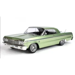 RedCat Racing SixtyFour RC Car - 1:10 1964 Chevrolet Impala Hopping Lowrider (Green) #RER14408