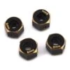 Samix TRX-4 Brass 12mm Hex Adapter (4) (8mm) # SAMTRX4-4063-8