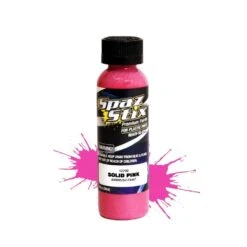 Spaz Stix - Solid Pink Airbrush Ready Paint, 2oz Bottle #12700