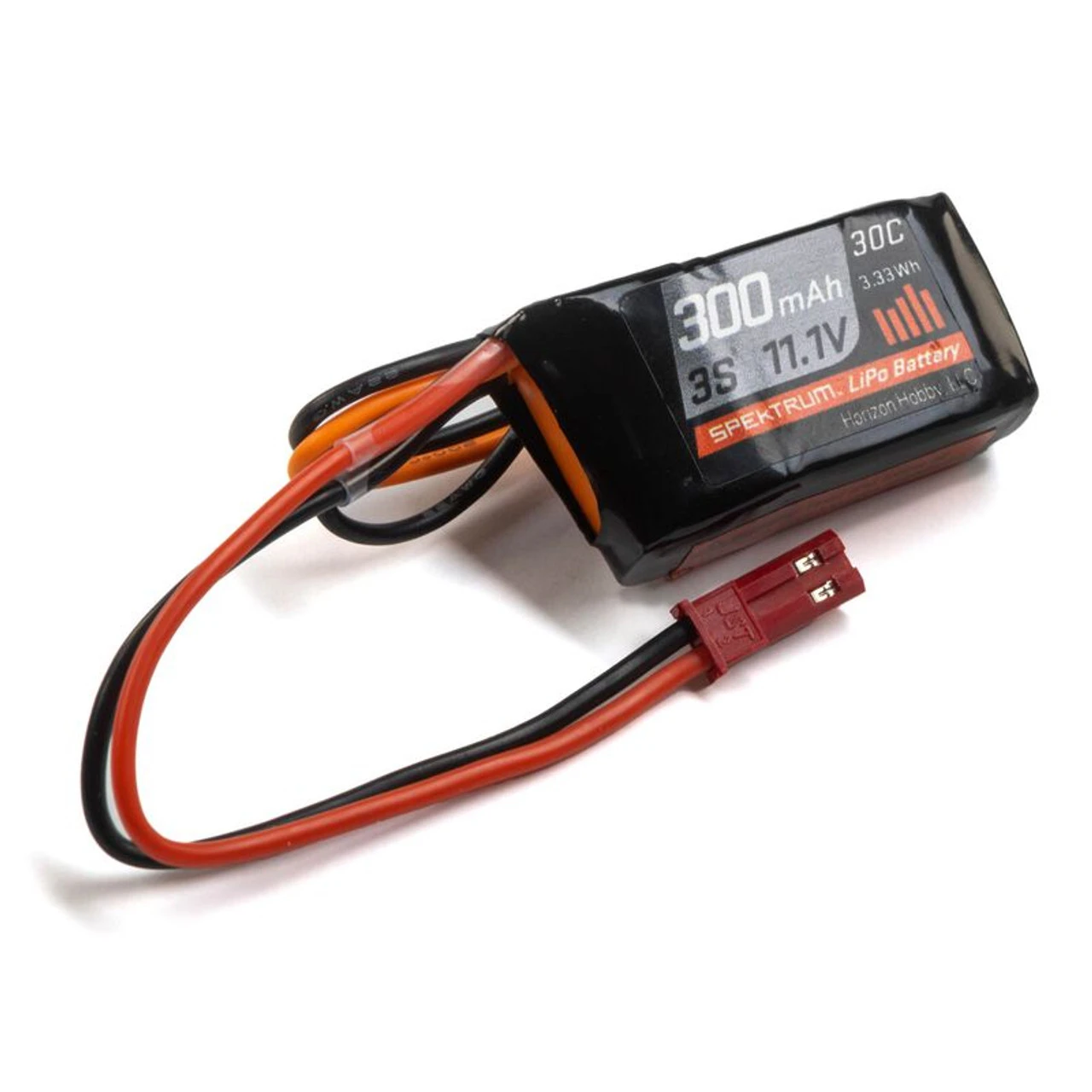 SPMX3003SJ30 SPEKTRUM 11.1V 300mAh 3S 30C LiPo Battery: JST 1 SPMX3003SJ30 SPEKTRUM 11.1V 300mAh 3S 30C LiPo Battery: JST