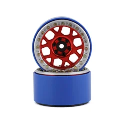 SSD RC 2.2โ Boxer PL Beadlock Wheels (Red) (2) #SSD00565
