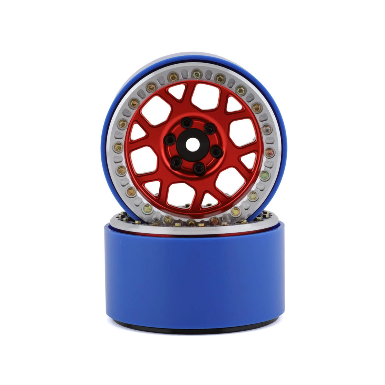 SSD RC 2.2” Boxer PL Beadlock Wheels (Red) (2) #SSD00565 1 SSD RC 2.2” Boxer PL Beadlock Wheels (Red) (2) #SSD00565