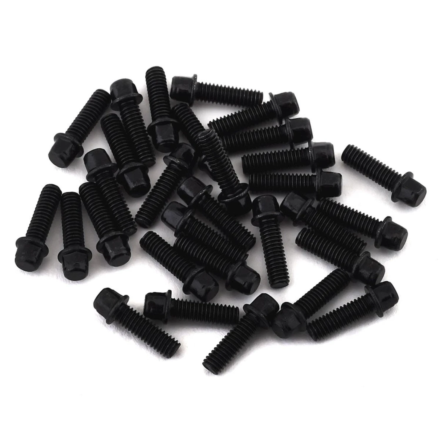 SSD RC 2.5x8mm Scale Wheel Bolts (Black) (30) #SSD00408 1 SSD RC 2.5x8mm Scale Wheel Bolts (Black) (30) #SSD00408
