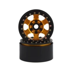 SSD RC Challenger 1.9 Beadlock Wheels (Gold) (2) #SSD00382