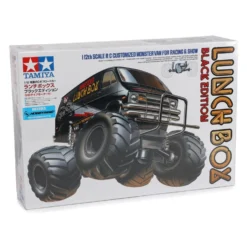 Tamiya Lunch Box "Black Edition" 2WD Electric Monster Truck Kit #58546-60A -Car Airplane Model Shop tamiya tamiya lunch box black edition 2wd electric 8