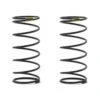 Team Associated 12mm Front Shock Spring (2) (Yellow/4.30lbs) (44mm Long) #91834