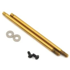 Team Associated 3x35mm V2 Ti-Nitride Screw Mount Truck Rear Shock Shaft (2) # 91623